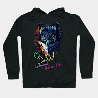 Defend Endangered Animals - Philippine Eagle Hoodie